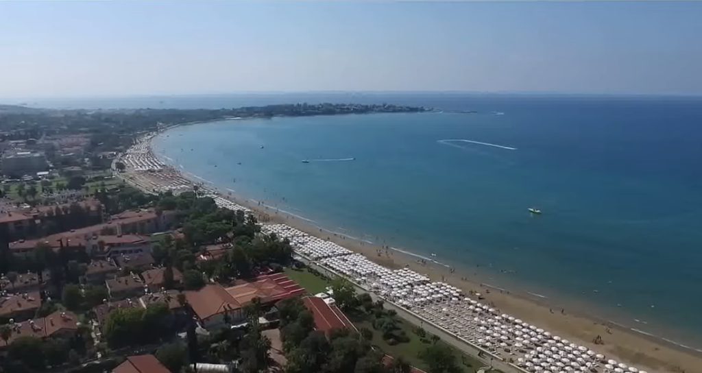 Турция Сиде песчаный пляж отели